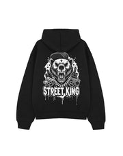 STREET KING BEAR HOODIE PREMIUM.